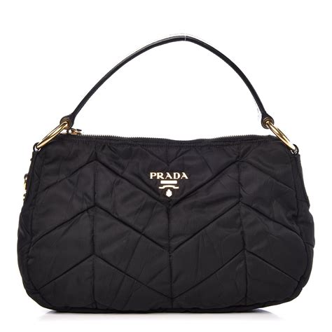 prada tessuto nylon shoulder bag.